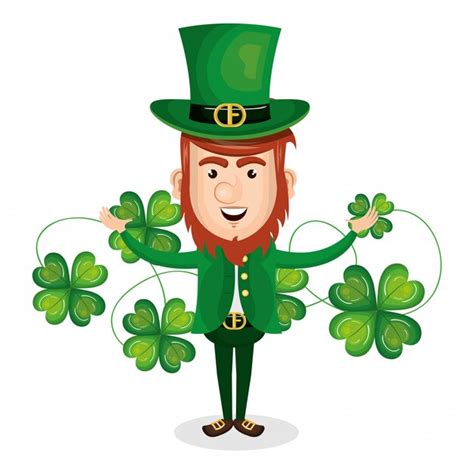 Premium Vector Leprechaun Saint Patrick Day Character