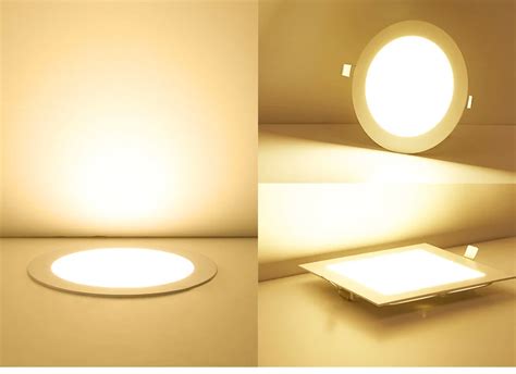 Pulgadas Redondo Cuadrado Ultra Slim Moderno Smd Led Downlight