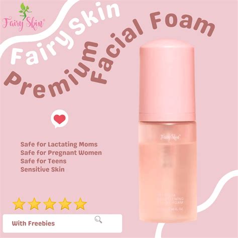 Orig Fairy Skin Premium Brightening Facial Foam Shopee Philippines