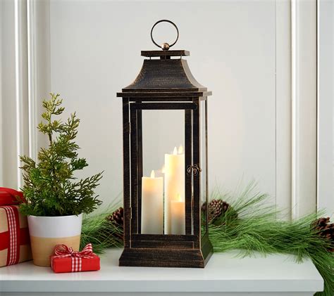 Luminara 19 Heritage Tri Candle In Outdoor Outdoor Lantern QVC