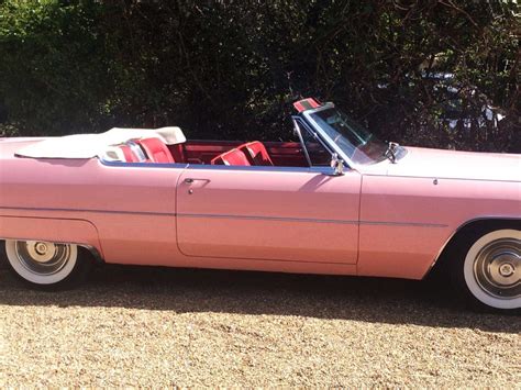 1965 PINK CONVERTIBLE CADILLAC – SC002 | B C Chauffeur Services