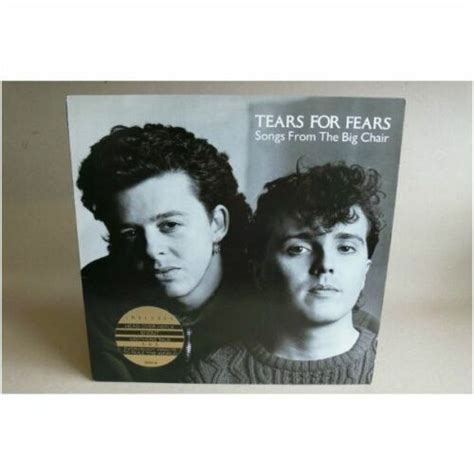 Tears For Fears Songs From The Big Chair Vinyl Lp Record Ebay