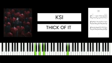 KSI Trippie Redd Thick Of It BEST PIANO TUTORIAL COVER YouTube