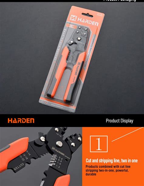 Professional Multifunction Crimp Strippers Shanghai Harden Tools Co Ltd