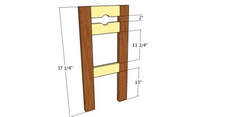 Farmhouse Chair Plans Howtospecialist How To Build Step By Step