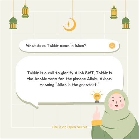 What Takbir means in Islam | Greatful, Service trip, Islam