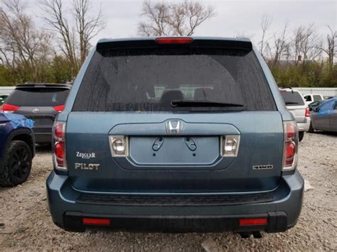 2007 HONDA PILOT EXL Photos WI MILWAUKEE SOUTH Repairable Salvage