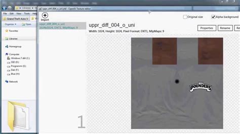 How To Edit Any Texture Create Your Own T Shirt Gta V Pc Youtube