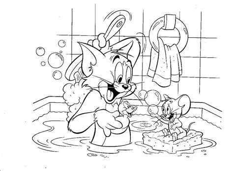 Desenhos Para Colorir Do Tom E Jerry