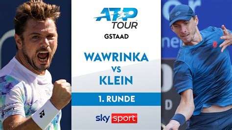 Stan Wawrinka vs Lukáš Klein Runde 1 EFG Swiss Open Gstaad 2024