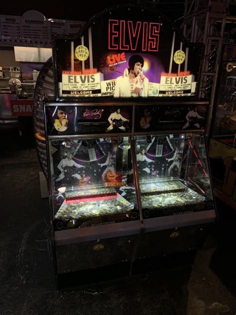 Elvis 2 Player Pusher Ticket Redemption Game