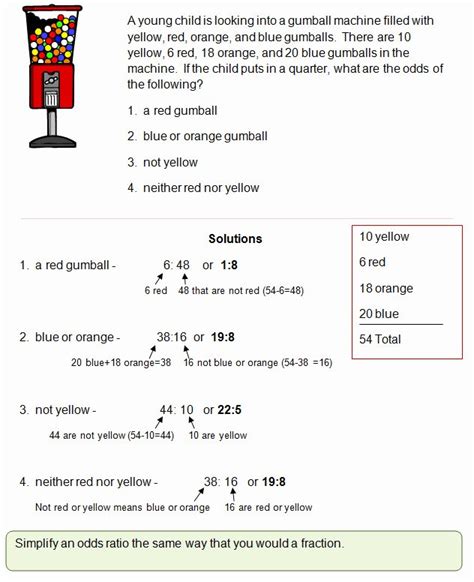 Simple Probability Worksheet With Answers Pdf