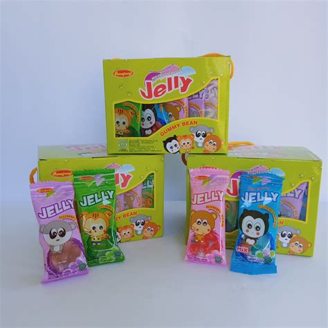 Permen Jelly Gummy Bean Isi 30 Sachet Lazada Indonesia