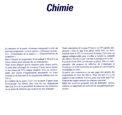 Physique Chimie 2de Nathan Sirius Livre Du Professeur Pdf Notice