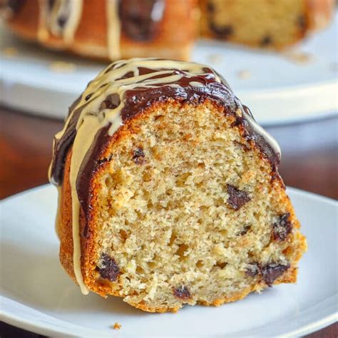 Peanut Butter Banana Chocolate Chip Cake Rock Recipes