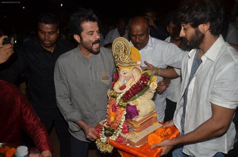 Anil Kapoor S Ganpati Visarjan On Th Sept Anil Kapoor