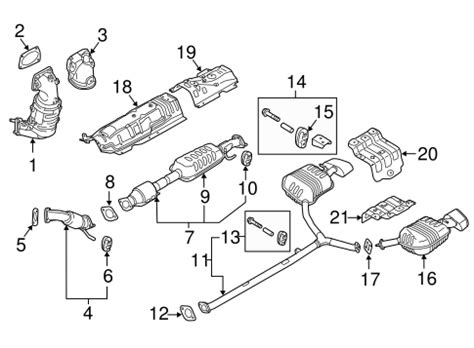 Exhaust Components For 2015 Hyundai Sonata HyundaiParts Online