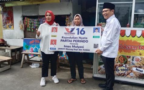 Dibantu Perindo Warung Kecil Di Bandung Kembali Bergairah