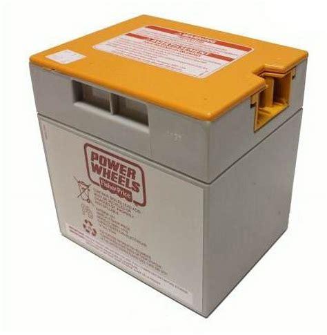 Power Wheels Gray Orange Top Battery 12v 00801 1776