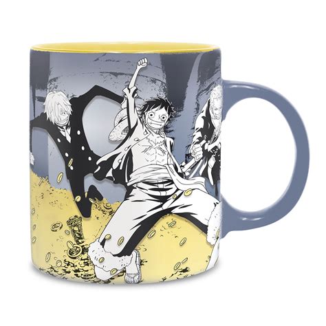 One Piece Le Gang Au Chapeau De Paille Avec Trésor Mug Elbenwald