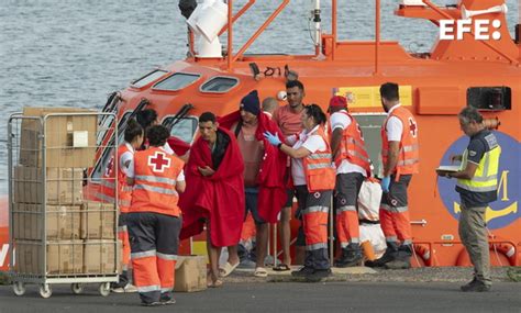 Un Cayuco En El Hierro Eleva A 248 Los Migrantes Llegados Hoy A