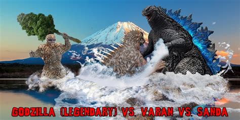 K W C Match 257 Godzilla Legendary Vs Varan Universal Vs Sanda Toho Kingdom