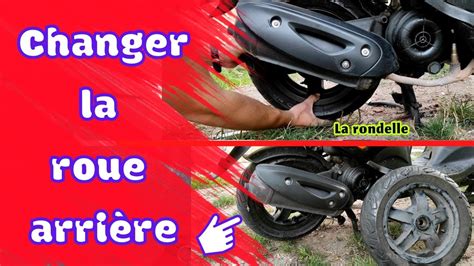 Tuto N Comment Changer La Roue Arri Re De Scooter Youtube