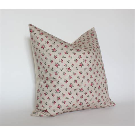 Textileish Floral Cotton Pillow Cover Wayfair