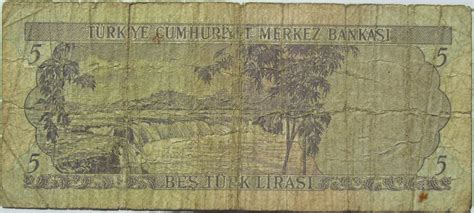 5 Lira Turkey Numista