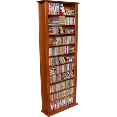 Venture Horizon 76 Tall Cd Dvd Wall Media Storage Rack 2411