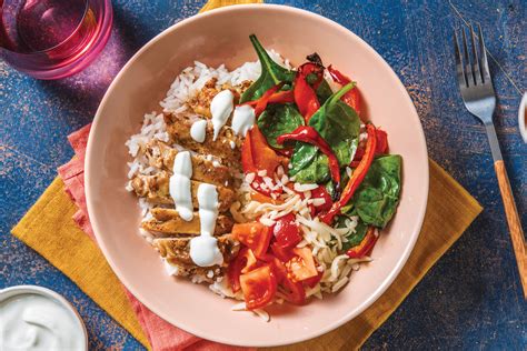 Chicken Fajita Bowl Recipe Hellofresh