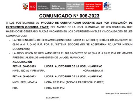 Resultado Preliminar Contrato Docente 2023 Por EvaluaciÓn De