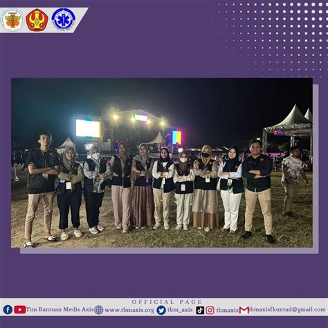 Tim Medis Konser Selebrasi Festival Tim Bantuan Medis Axis FK UNTAD