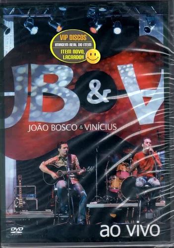 Dvd João Bosco E Vinícius Ao Vivo Original Novo Lacrado