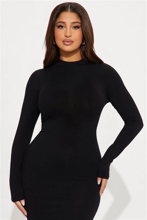 Brianna Cotton Maxi Dress Black Fashion Nova Dresses Fashion Nova