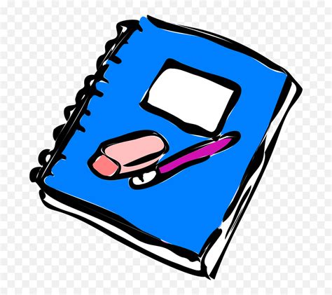 School Supplies The Right Way Notebook Animated Png School Supplies