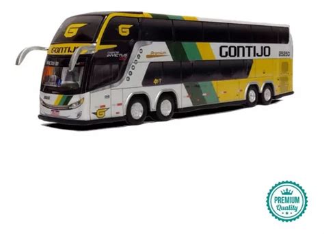 Brinquedo Miniatura Ônibus Gontijo Premium Gold Alto Padrão MercadoLivre