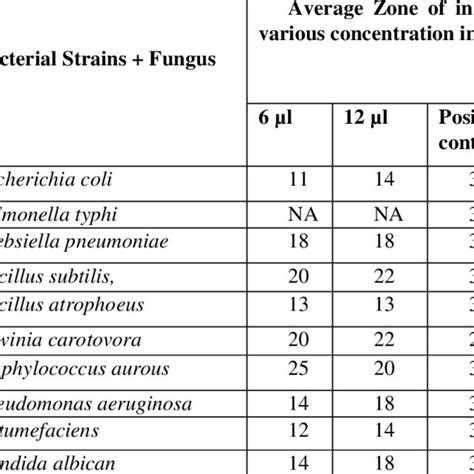 Antimicrobial Activity Of Ethanolic Extract Of Leaves Sample Download