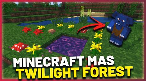 MINECRAFT MAS FLORESTA DO CREPÚSCULO TWILIGHT FOREST YouTube