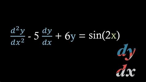 Differential Equations 3 Particular Integral And Complementary Function Method Youtube