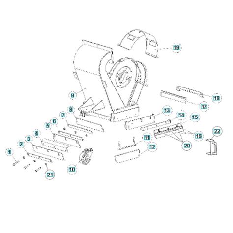 Seal Assembly For Husqvarna BLASTRAC EBE 350 Steel Shot Blaster L S