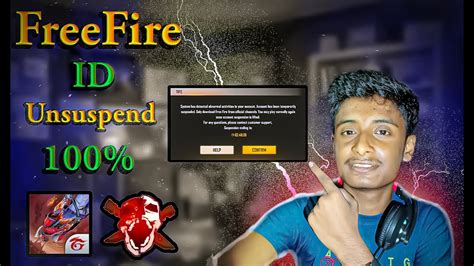 How To Unban Free Fire Free Fire Id Unsuspend Trick Bangla Freefire