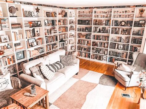 Cozy Home Library Design