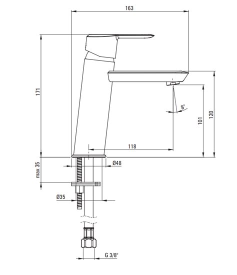 DEANTE Bateria Umywalkowa ARNIKA TITANIUM BQA D21M Baterie Umywalkowe