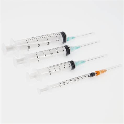 Ce Iso Approved Sterile Disposable Syringes With Needle China Medical