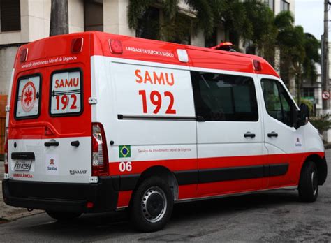 Samu Ambulancia Sp Antv Not Cias De Andradas E Regi O