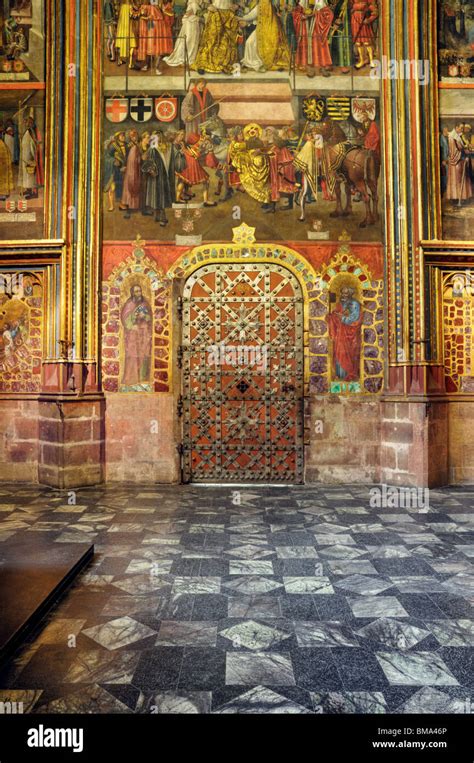 Saint Vitus Cathedral Prague Prague Castle Czech Republic Interior