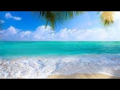 Relaxing Beach Sounds With Waves No Music Youtube