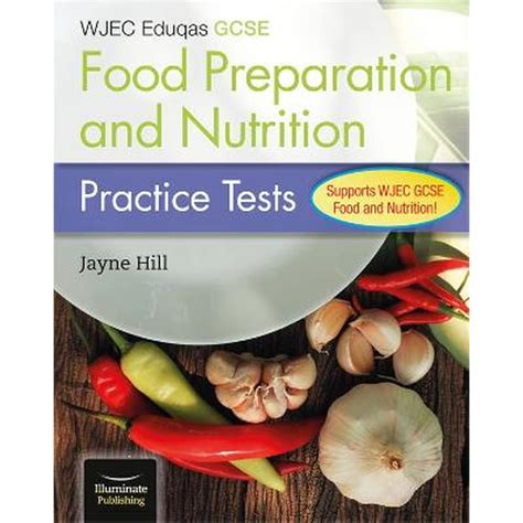 Βιβλίο WJEC Eduqas GCSE Food Preparation and Nutrition Practice Tests