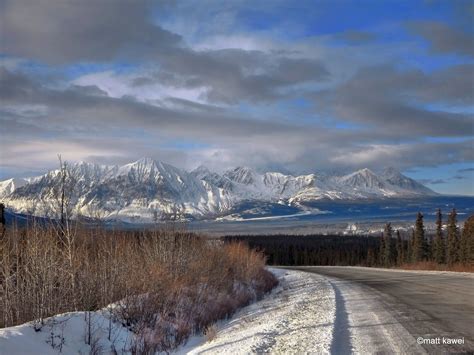 Mountains Valleys And Plains Alaska Near Haines Junction Foto By